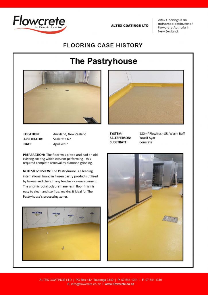 The Pastryhouse - Flowcrete
